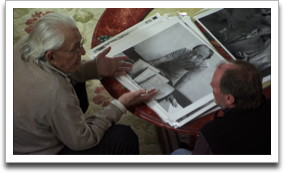 Norman Gershman and Stu Huck discuss their portrait of Rexhep Hoxha. ©JWM Productions, LLC