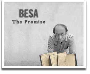 Besa: The Promise title card. ©JWM Productions, LLC